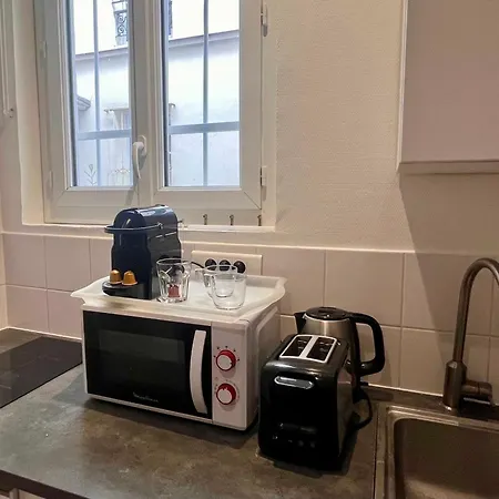 Fully Equipped Studio At 3 Mins From Metro Paris Exterior photo